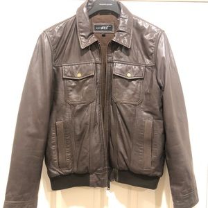 Black Rivet/Wilson’s Leather Jacket